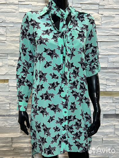 Туника-рубашка 100% шёлк