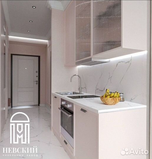 Кухня под потолок