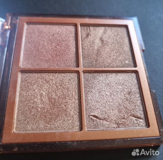 Huda beauty glow obsessions палетка для лица