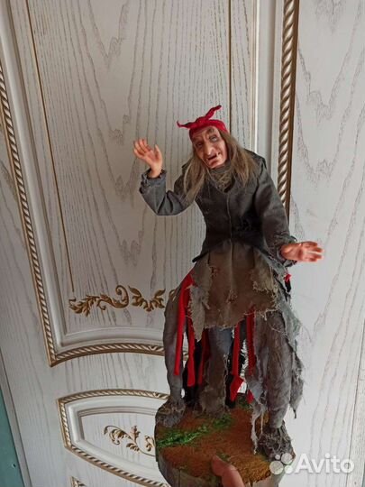 Авторская кукла баба Яга из сказки 