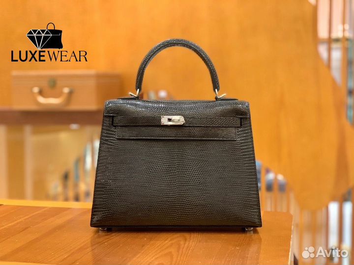 Сумка Hermès Kelly Lizard 25 см