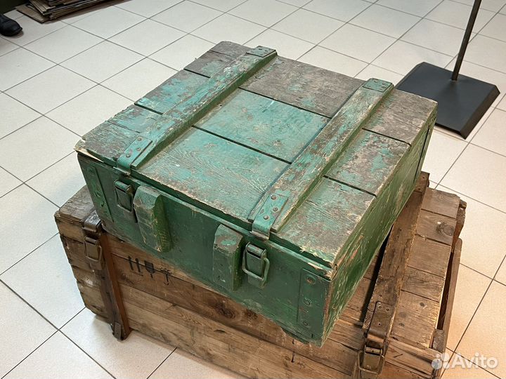 Ящик деревянный военный
