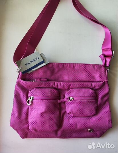 Новая сумка Samsonite оригинал микро нюанс