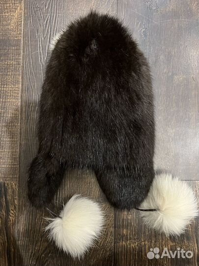 Шапка норка детская
