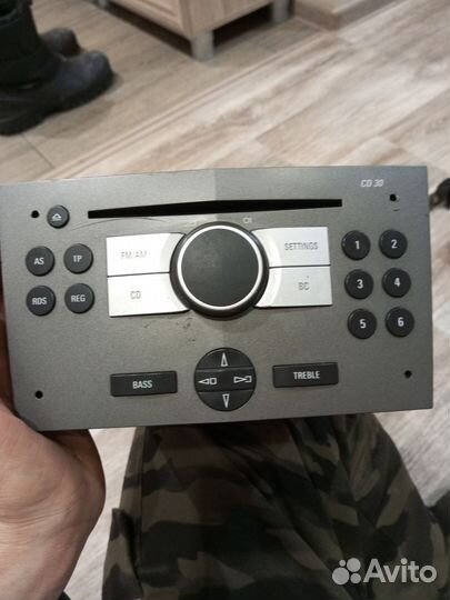 Магнитола Cd 30 mp3 aux corsa d astra h