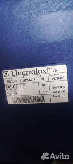Пылесос electrolux zus3365