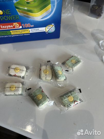Таблетки для посудомоечных машин