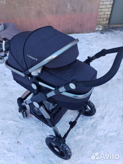 Коляска luxmom 3 в 1 бу