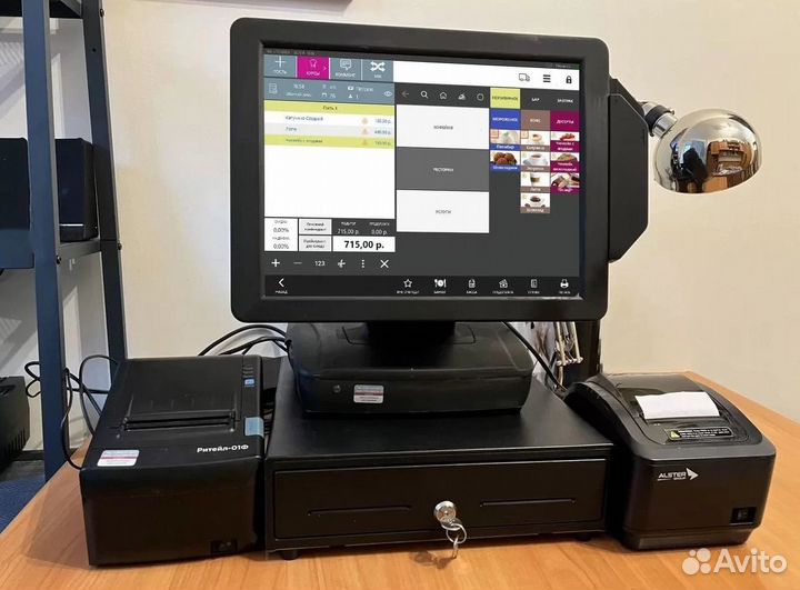 Готовый комплект оборудования автоматизация кафе