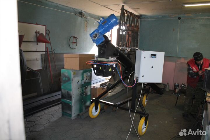 Мобильный шнековый весовой дозатор (фасовщик)