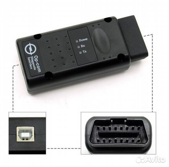 OP COM Необновляемый для авто до 2010 года