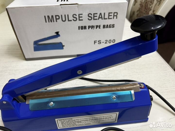 Запайщик пакетов ручной 20 см