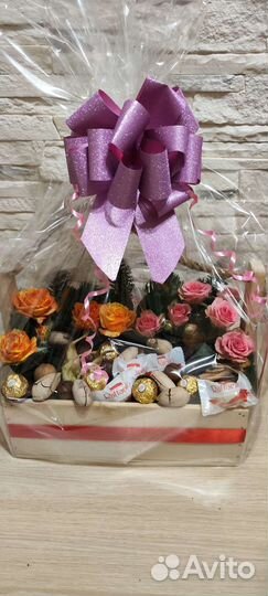 Съедобные букеты для мужчин, женщин и детей