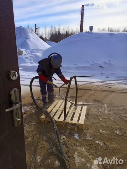 Порошковая покраска. Пескоструйная обработка