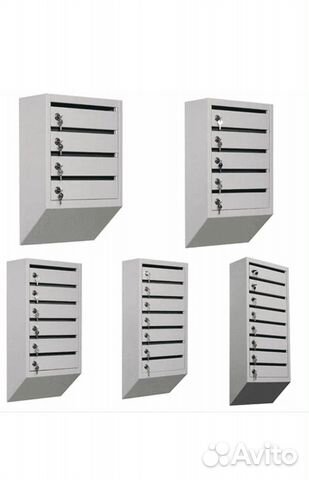 Почтовые ящики в подъезд (новые)