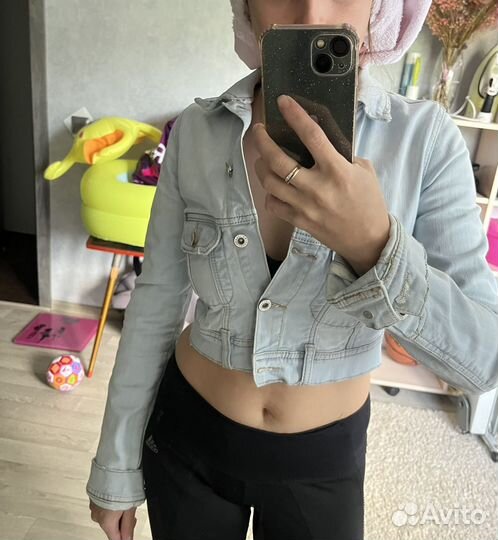 Джинсовая рубашка