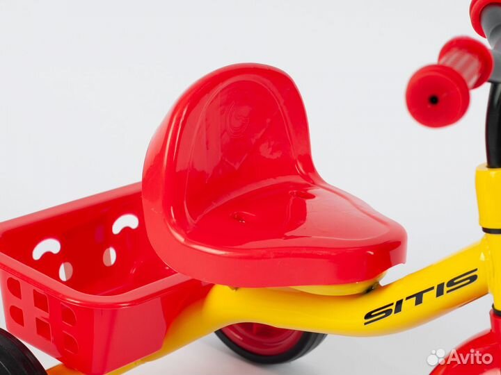 Велосипед трехколесный sitis STS116 (2023) Red-Yel