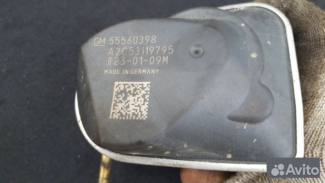 Дроссельная заслонка Chevrolet Cruze