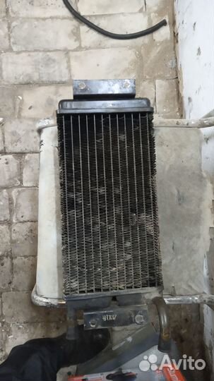 Радиатор печки медный на камаз