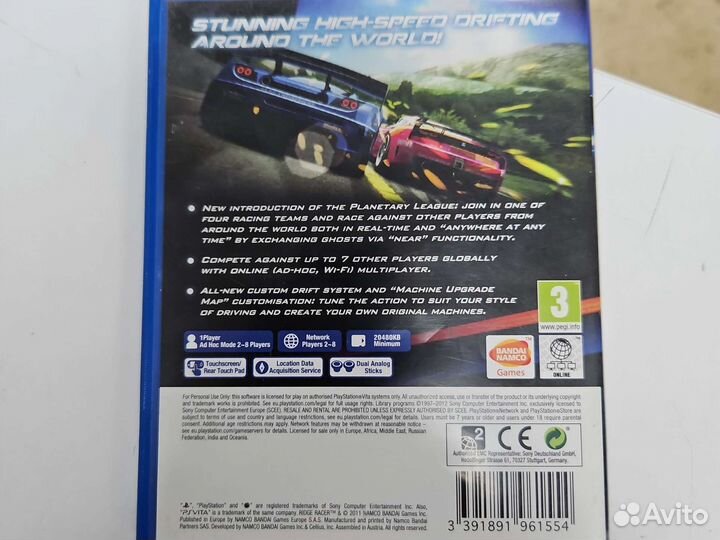 Игры для Sony Vita. Лицензия