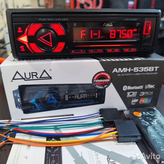 Магнитола Aura Amh 535 BT Новая