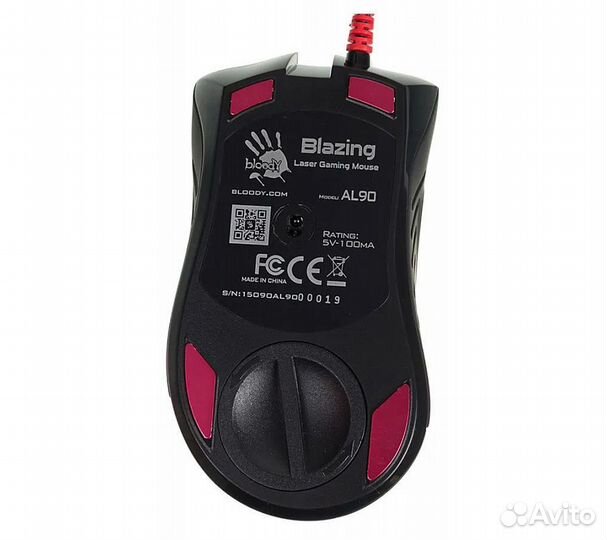 Мышь A4Tech Bloody AL90 Blazing, черный
