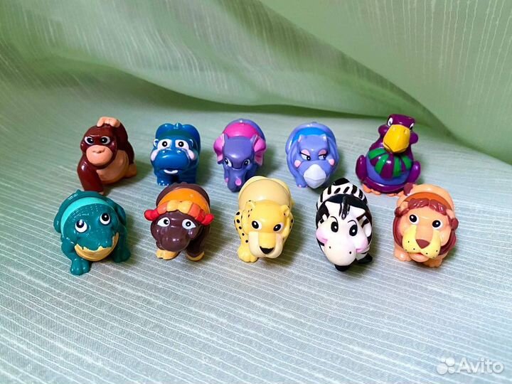 Шарнирные животные, птицы киндер-сюрприз