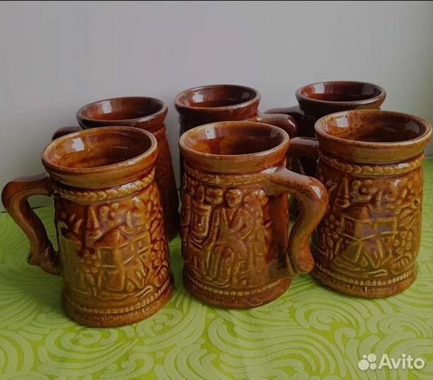 Набор Кружек керамика СССР