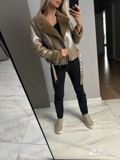 Дубленка искусственная женская 42-44