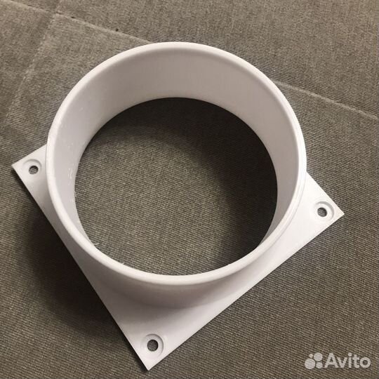 Переходник 120 (фланец) под гофру asiс в наличии