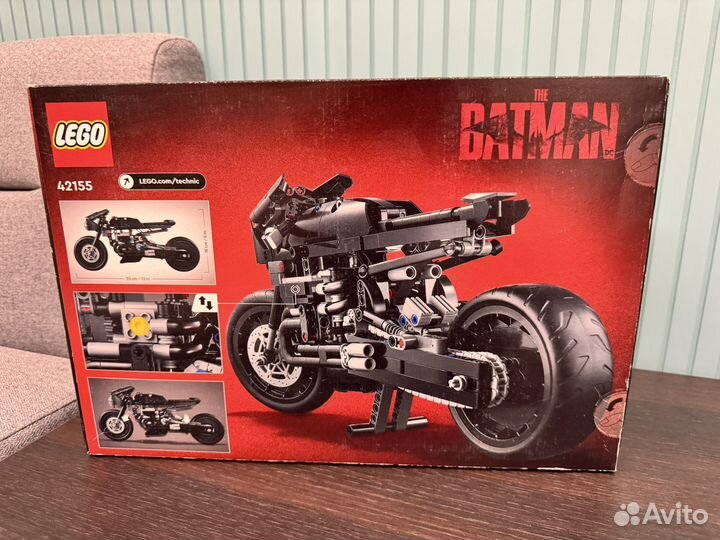 Новый lego Technic Batman Batcycle 42155 мотоцикл