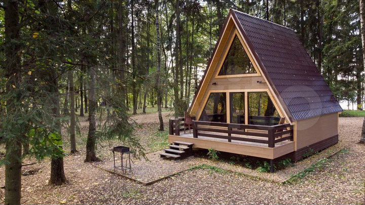 Дом 33 м² на участке 2 га