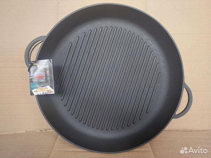 Казаны чугунные с крышкой сковородой