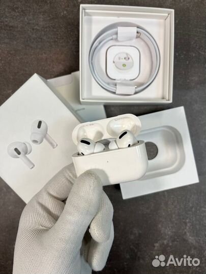 AirPods Pro (оригинал) + доставка + чехол