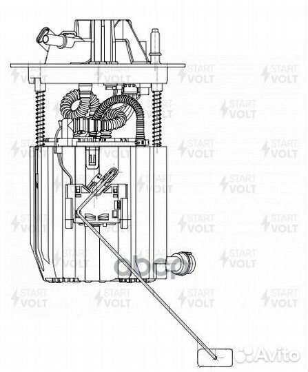 Модуль топл. насоса Mercedes-Benz ML W166 (11)