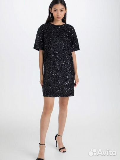 Платье с пайетками на Новый год р М