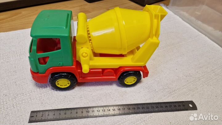 Автомобиль Бетономешалка Экскаватор Вертолёт