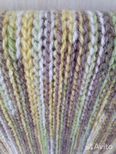 Шарф вязаный ручная работа