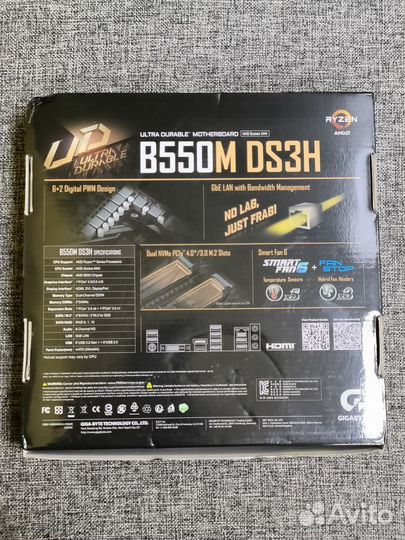 Gigabyte b550m ds3h