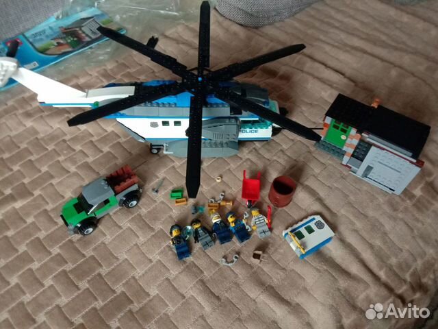 Лего полиция,вертолет