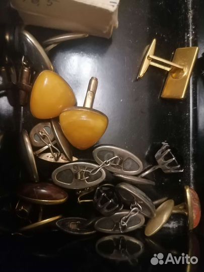 Серебряная брошка 875 проба