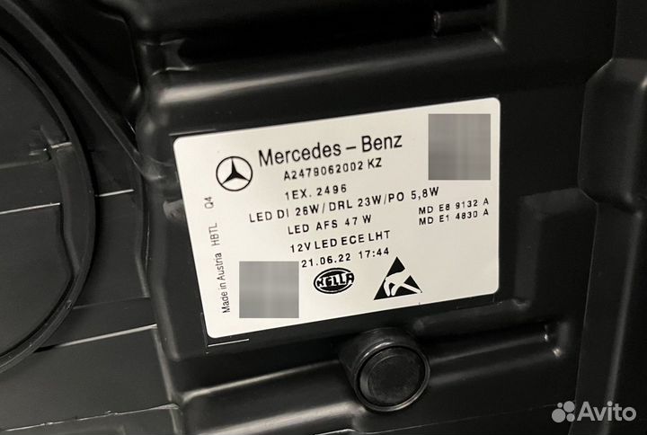Фара левая Mercedes GLB X247 00041