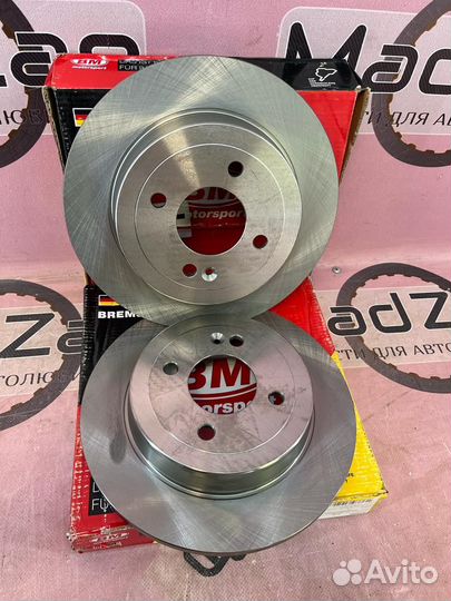 Диск тормозной задний Solaris Rio 2011-2023