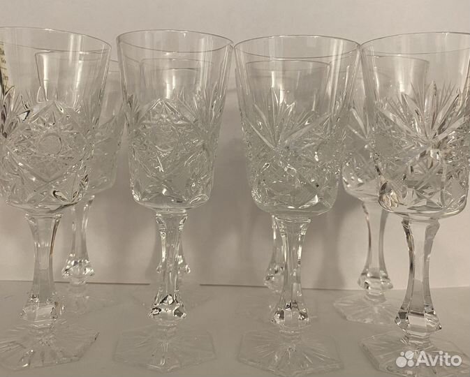Рюмки хрусталь Богемия