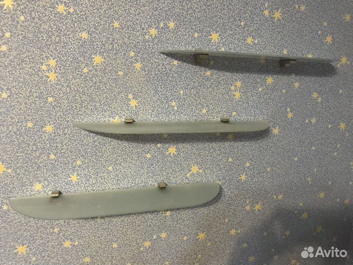 Полка настенная стеклянная