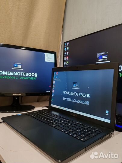 Красивый ноутбук asus SSD 8GB озу 4 ядра