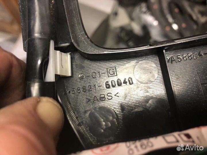 Toyota Land Cruiser 120 консоль кпп