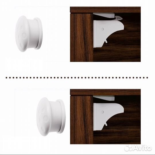 Магнитный замок от детей