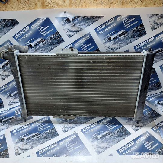 Радиатор основной/диффузор daewoo nexia