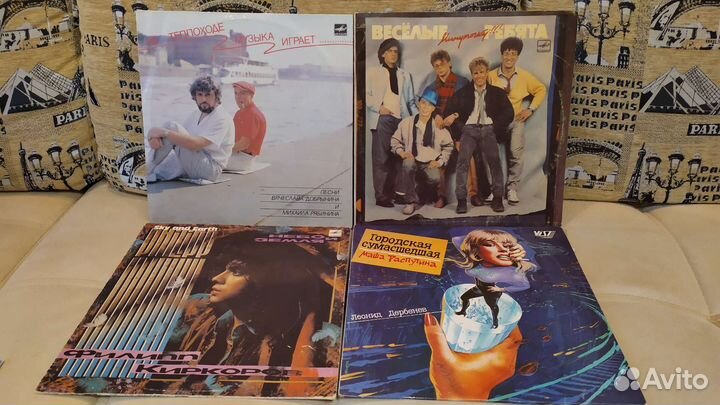 Винил пластинки фирменные и мелодия